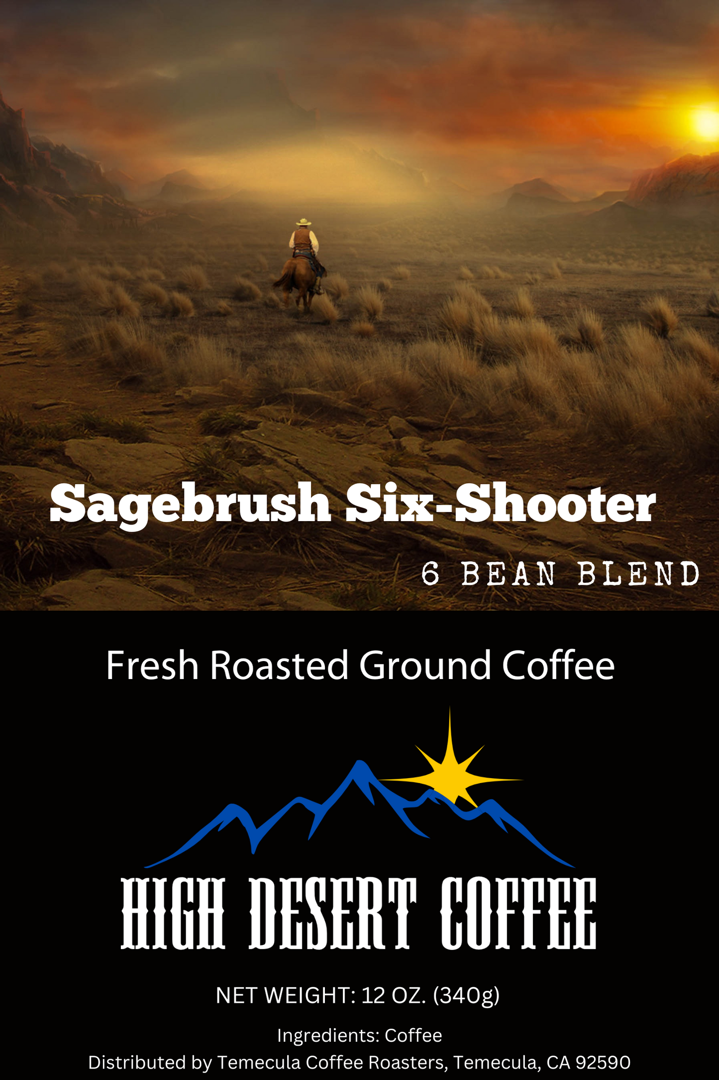 Sagebrush Six Shooter (6 Bean Blend)
